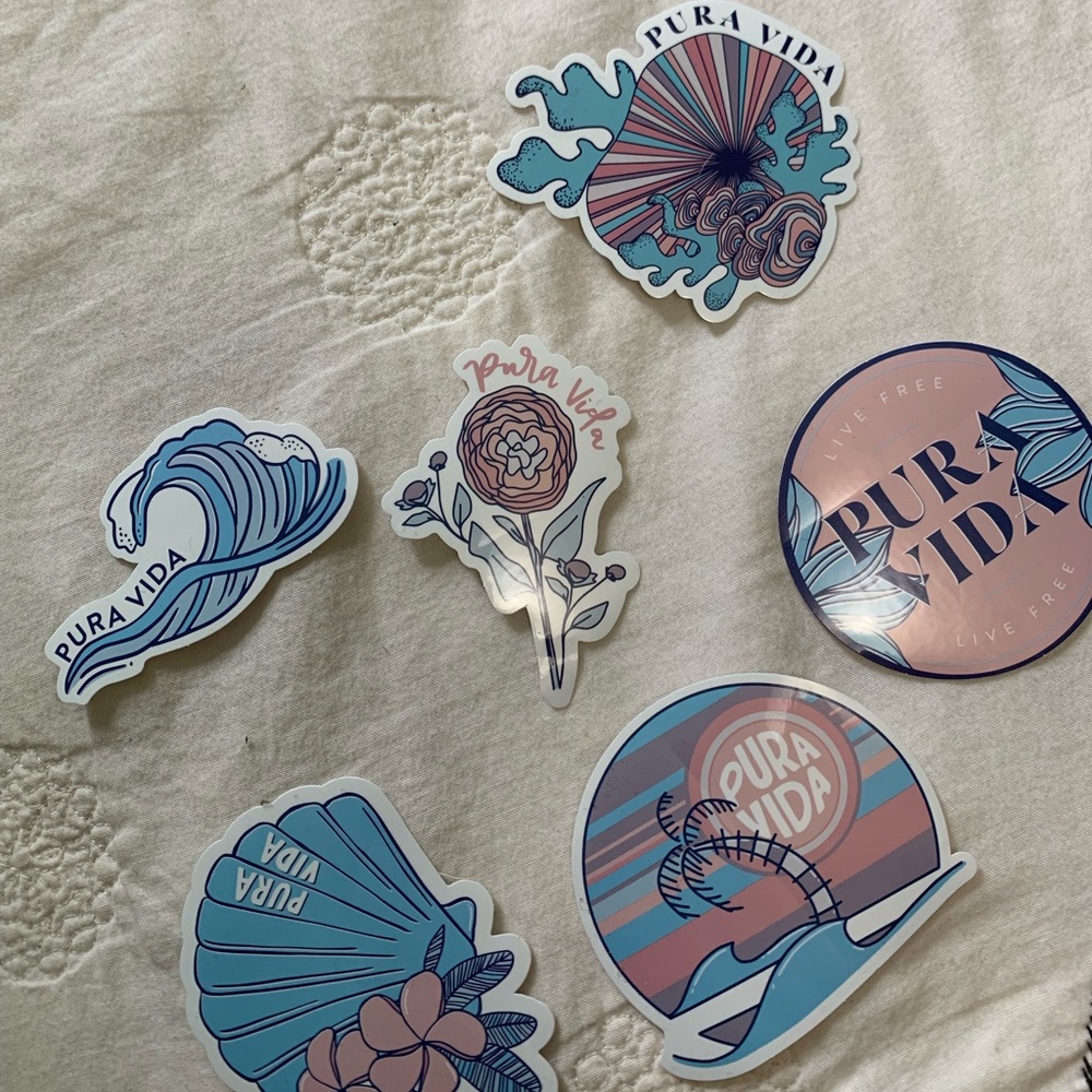 Pura Vida Stickers 🌺